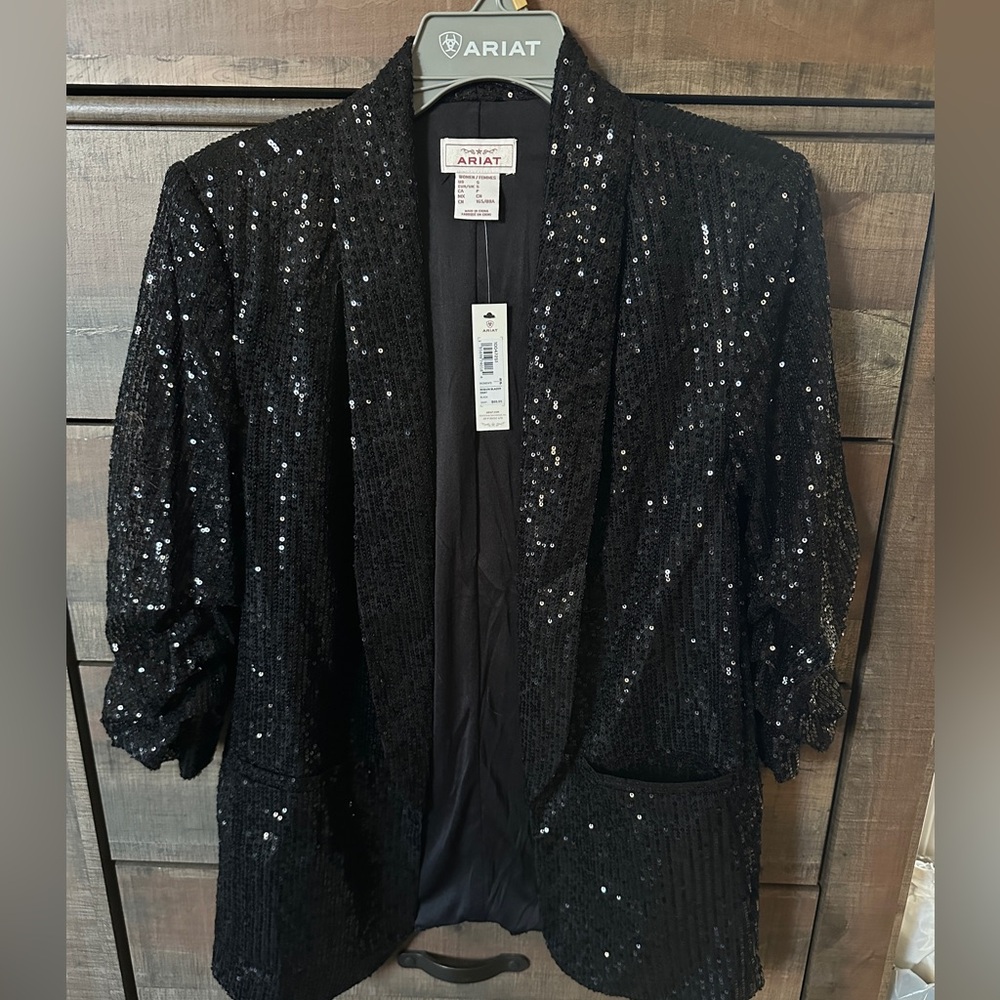 Ariat Sequin Blazer - Black